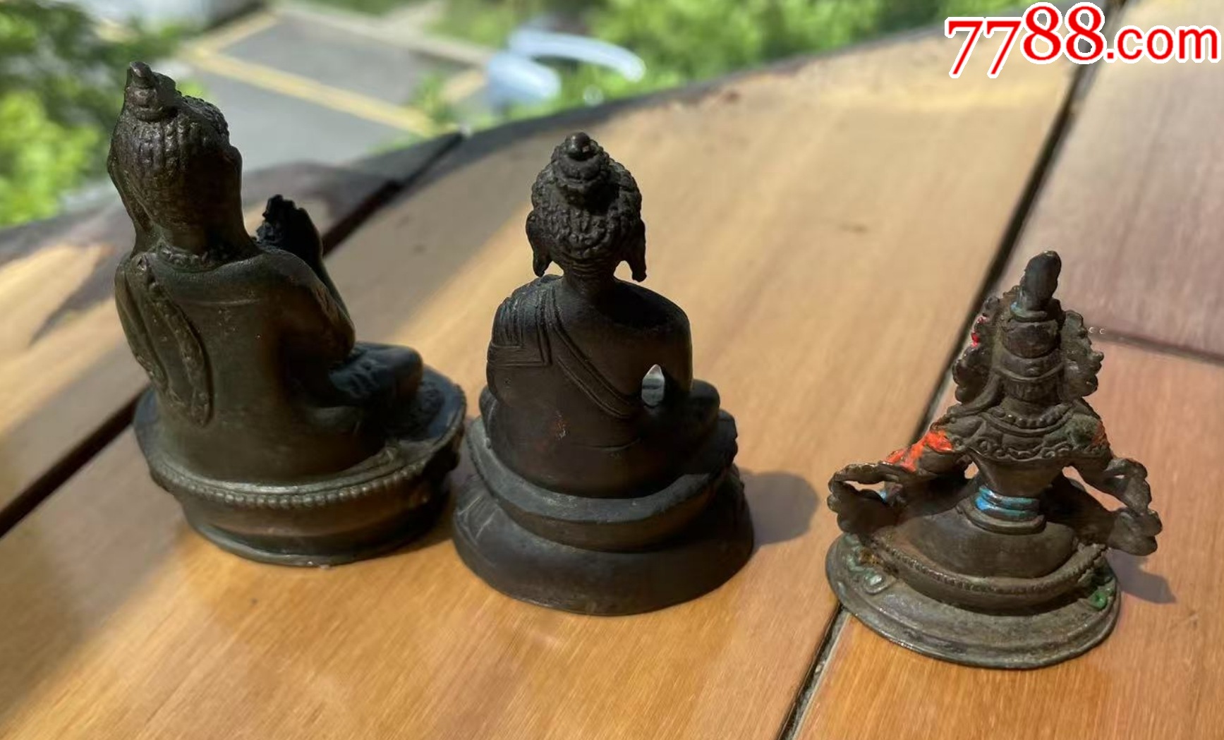三座佛像，各不同菩薩造像，銅像！3件！_價(jià)格528元【優(yōu)品好店】_第5張_