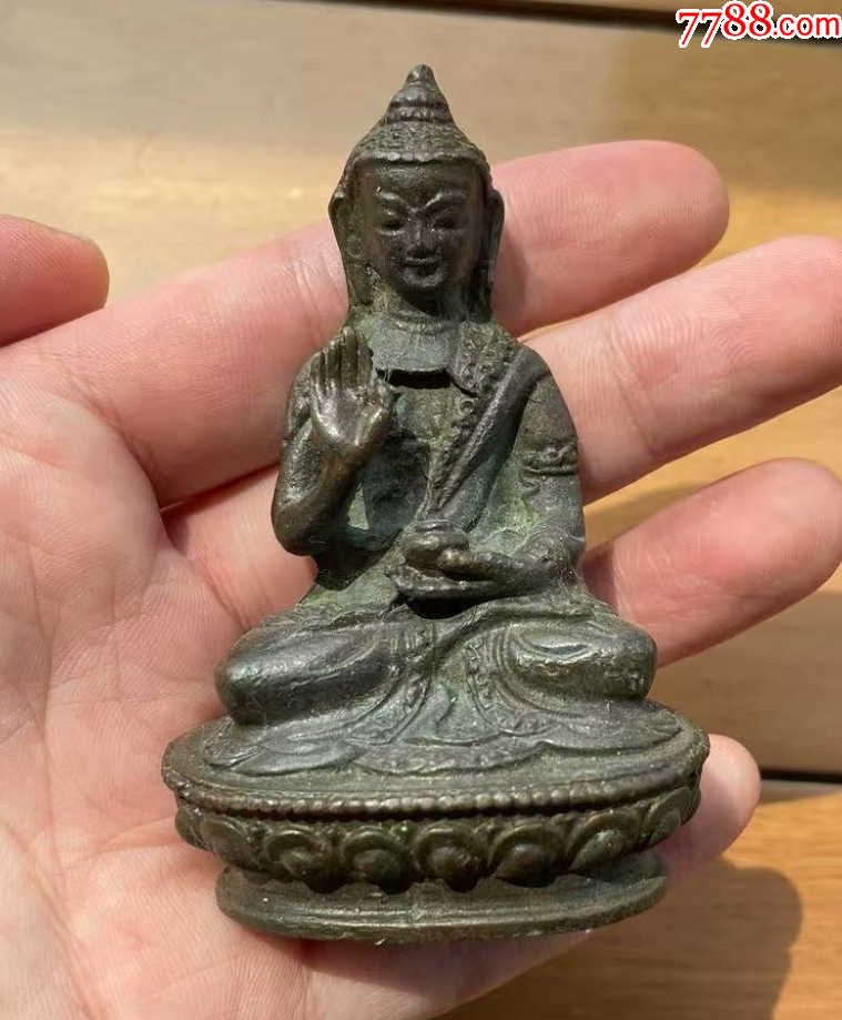 三座佛像，各不同菩薩造像，銅像！3件！_價(jià)格528元【優(yōu)品好店】_第6張_