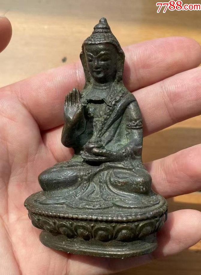 三座佛像，各不同菩薩造像，銅像！3件！_價(jià)格528元【優(yōu)品好店】_第7張_