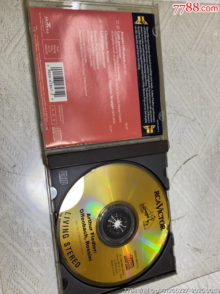 奧芬巴赫。經(jīng)典名盤。美版金碟。94新_價格205元【一線音樂搬運工】_第3張_