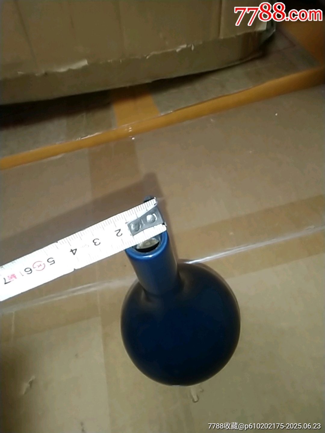 藍釉小花瓶一個(做工精美，歡迎收藏)_價格688元_第9張_