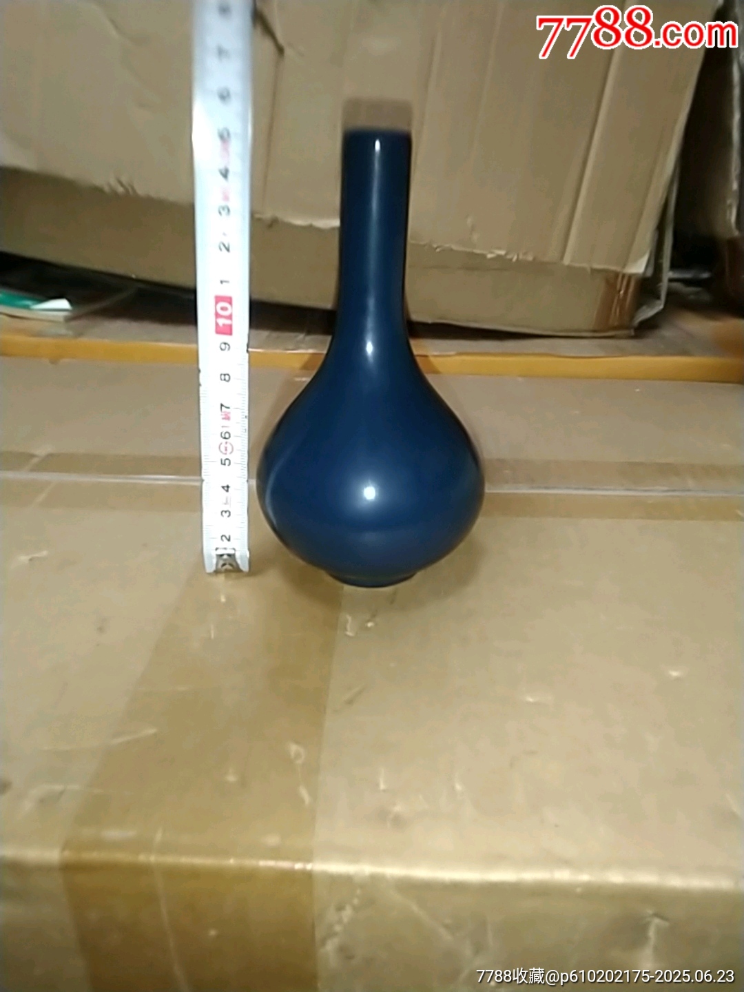 藍釉小花瓶一個(做工精美，歡迎收藏)_價格688元_第10張_