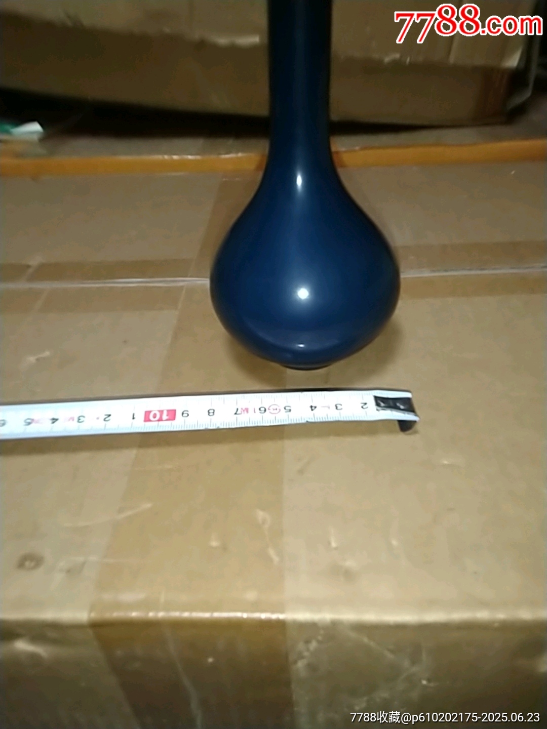 藍釉小花瓶一個(做工精美，歡迎收藏)_價格688元_第11張_
