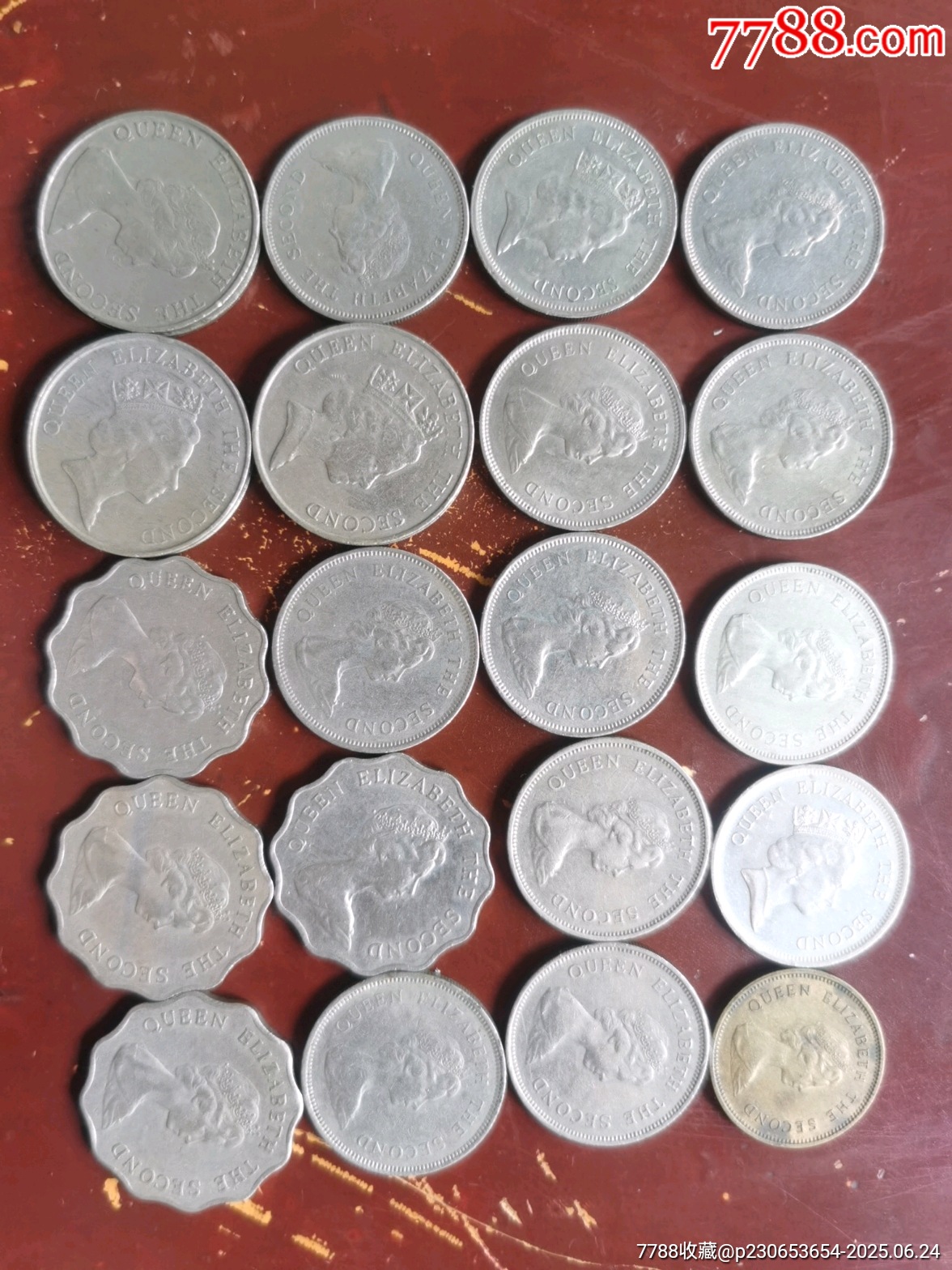 老港硬币，5元3个，一元15个，5角一个__【7788商城】