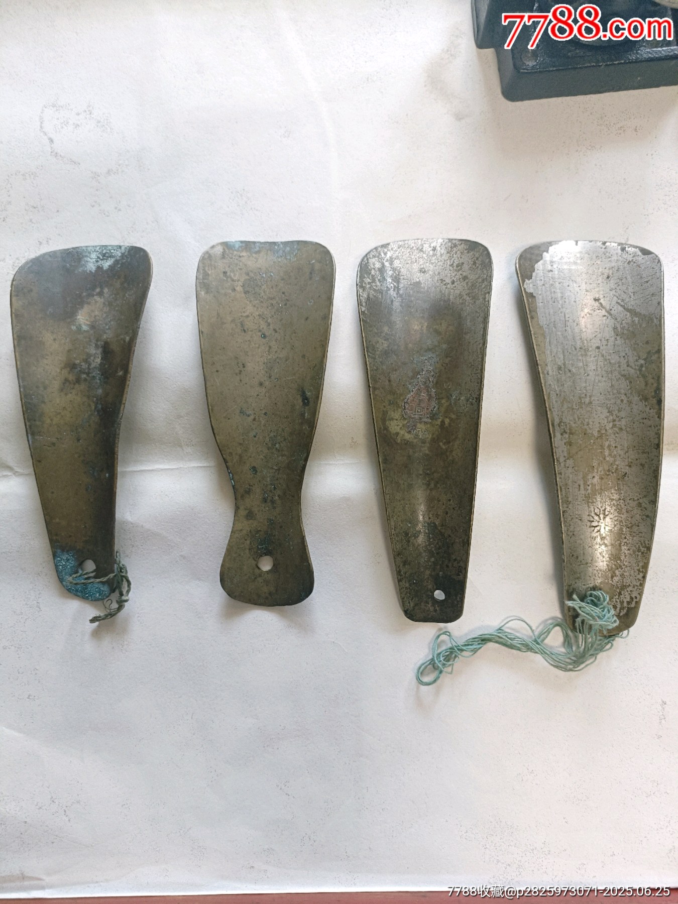 铜鞋拔4只