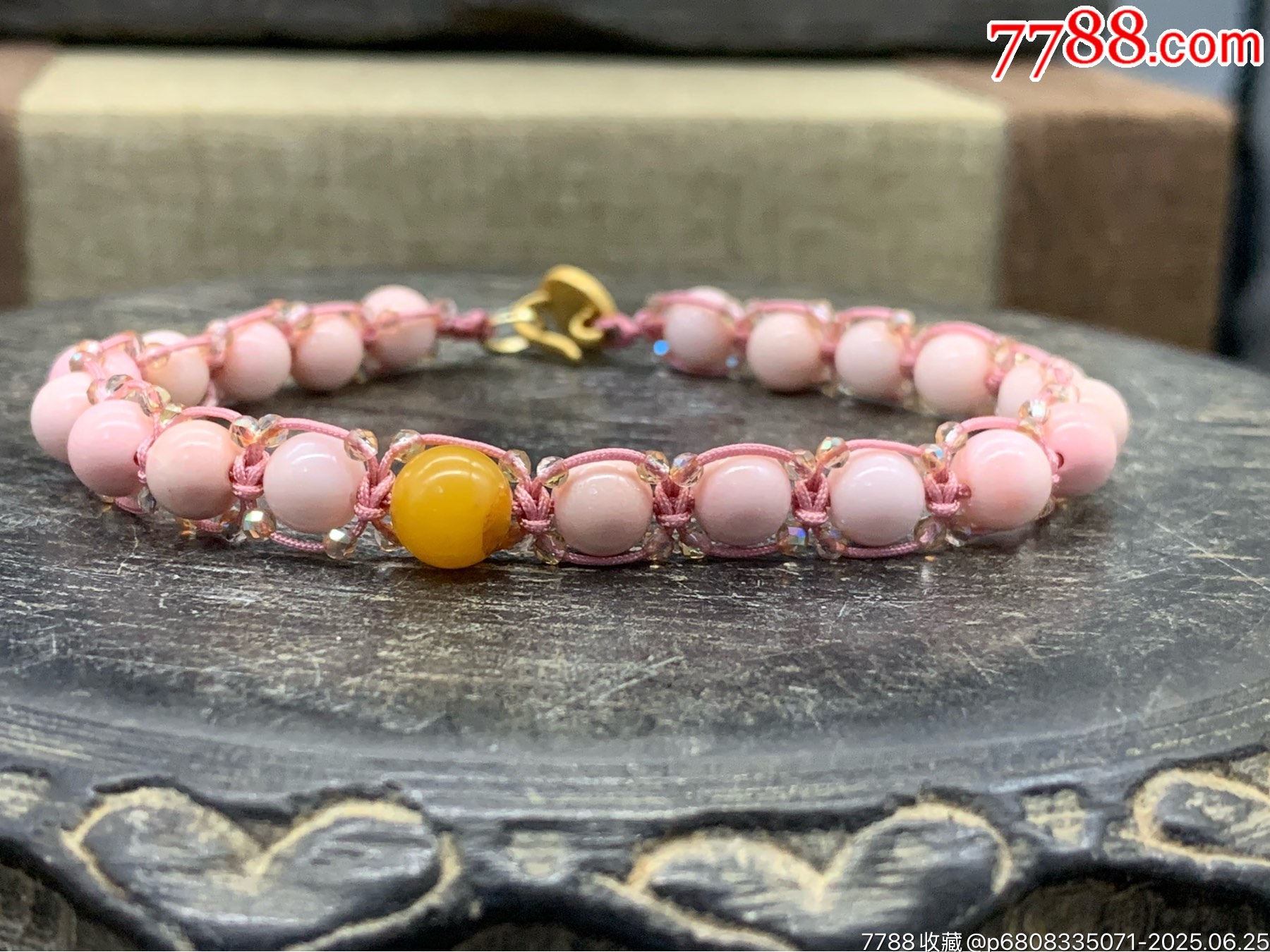 設(shè)計(jì)款！純天然女王貝精編手鏈_價格10元_第2張_