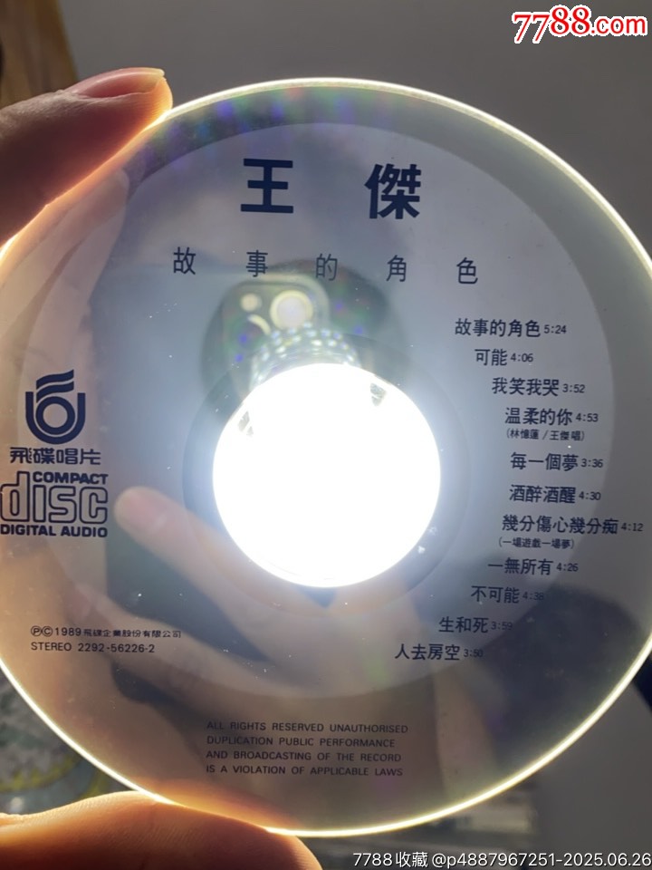 王杰-故事的角色。飛碟G版。無碼。93新。_價格326元_第9張_