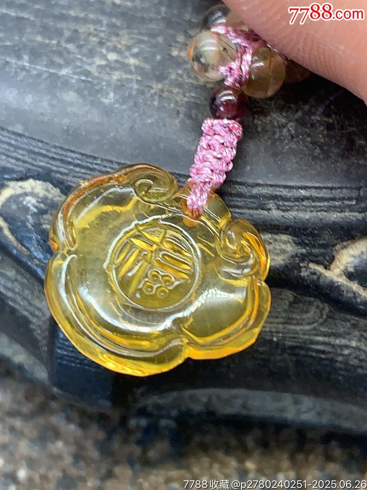 純天然琥珀波羅的海金珀福鎖_價(jià)格1元_第5張_