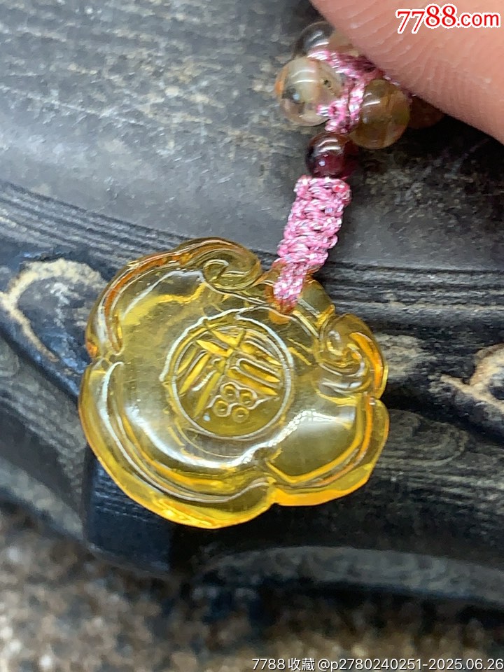純天然琥珀波羅的海金珀福鎖_價(jià)格1元_第6張_