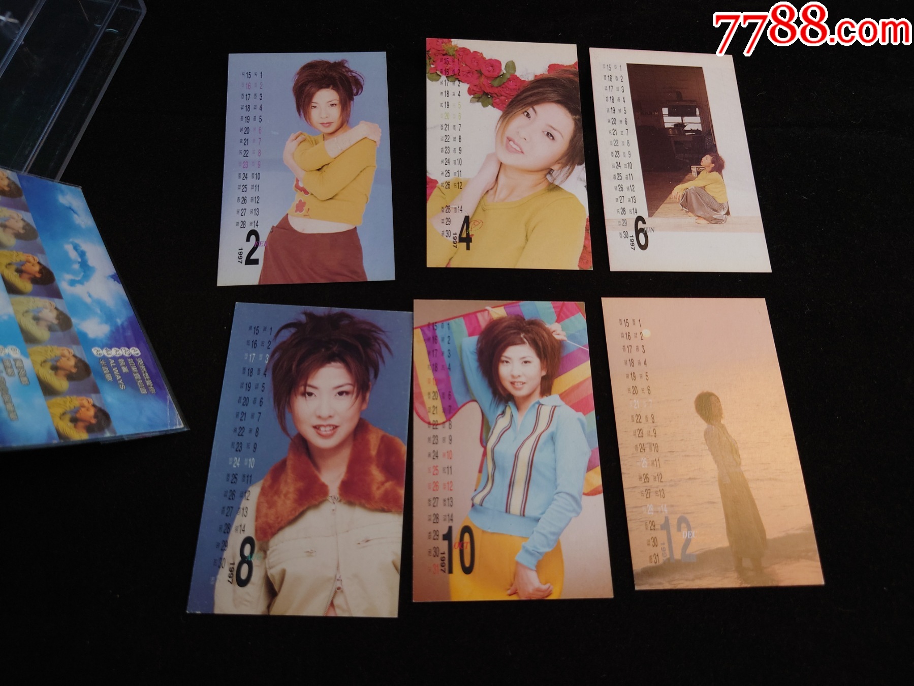 許茹蕓-如果云知道黃金典藏版-臺版磁帶△【金卡-大全套帶6張日歷卡-罕見】_價格407元_第8張_