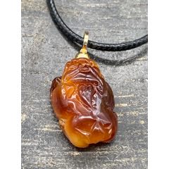 純天然蜜蠟貔貅吊墜(au41740566)_7788收藏__收藏?zé)峋€