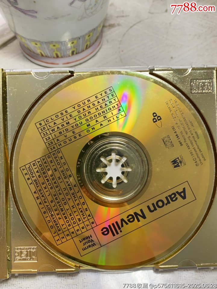 阿隆/大粒墨-溫暖你的心Aalon.Neville。天龍金碟。95新_價(jià)格402元【一線音樂(lè)搬運(yùn)工】_第4張_