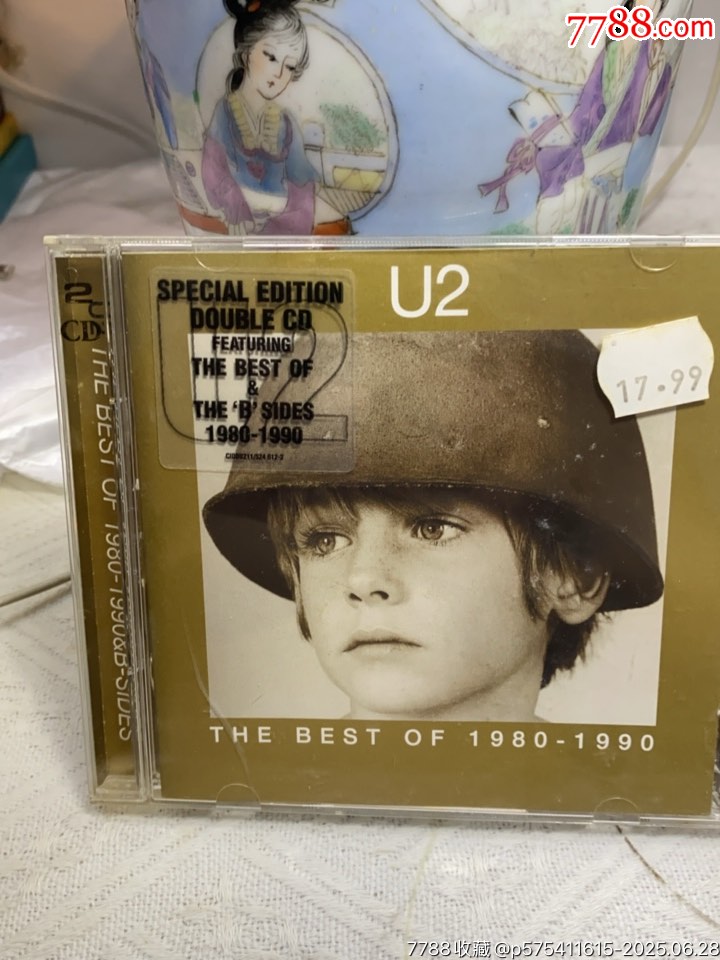 U2樂隊。愛爾蘭搖滾樂隊。2Cd。德版。94新_價格20元_第1張_