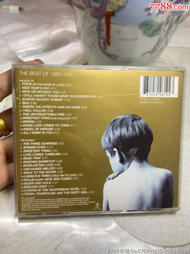 U2樂隊。愛爾蘭搖滾樂隊。2Cd。德版。94新_價格20元_第2張_