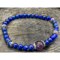 高品質(zhì)純天然青金石手串(au41750206)_7788收藏__收藏?zé)峋€