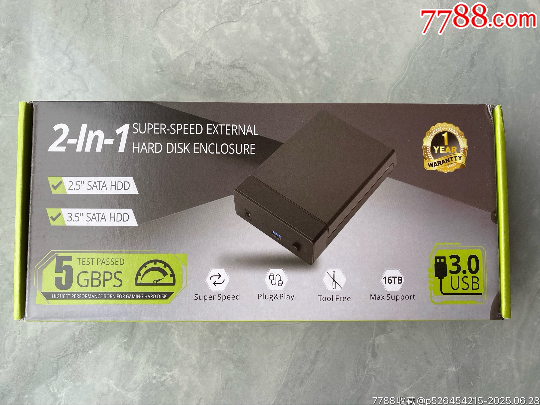 索尼PS4游戲機(jī)12TB游戲硬盤1塊_價格247元_第1張_