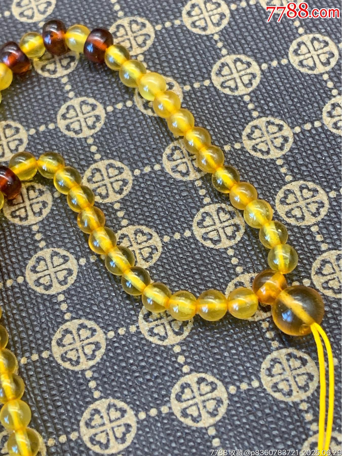 純天然琥珀金珀珠鏈_價(jià)格41元_第13張_