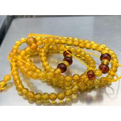 純天然琥珀金珀珠鏈(au41756907)_7788收藏__收藏?zé)峋€