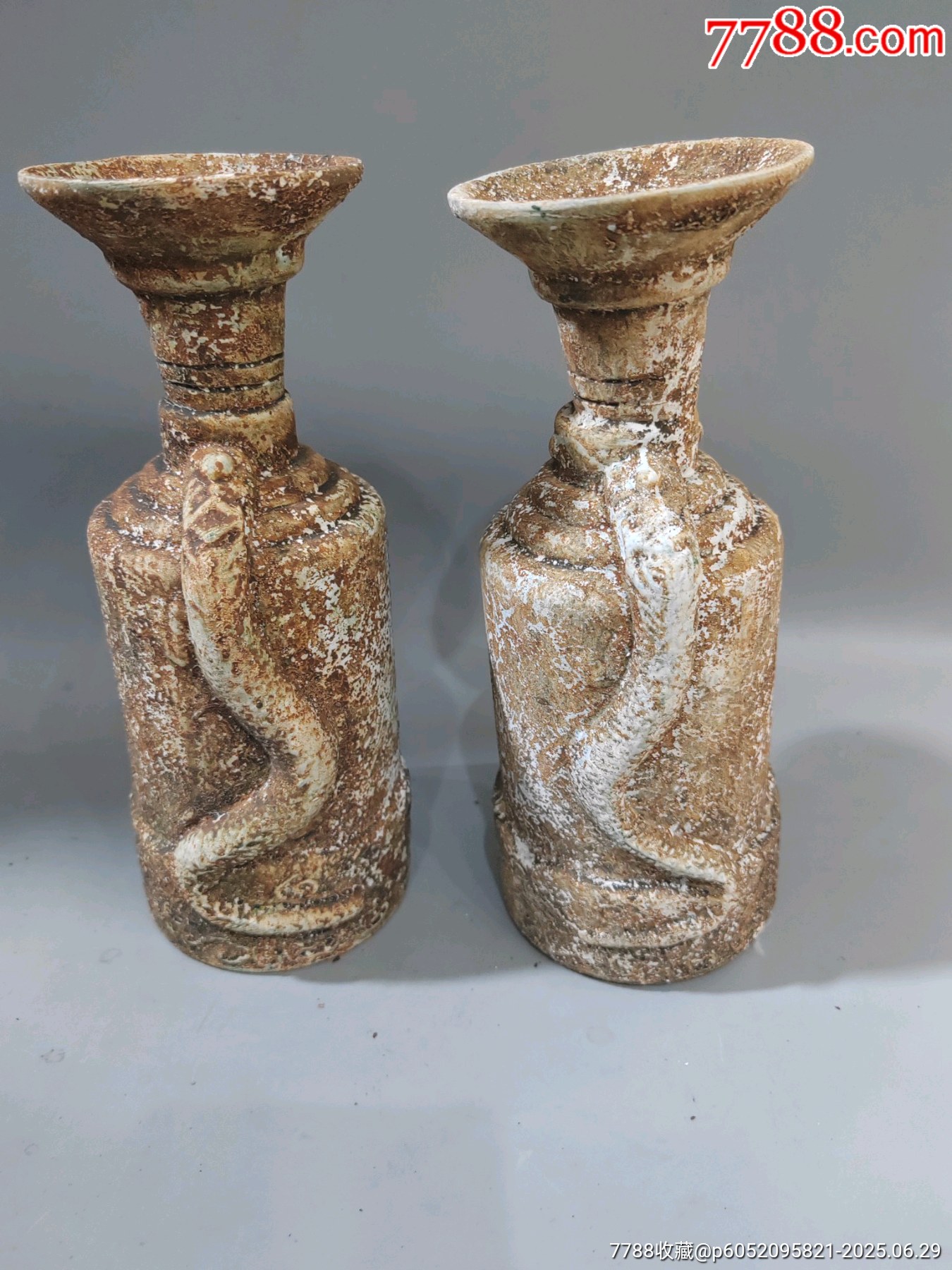 花瓶摆件,尺寸约21*9*8公分(单个尺寸),重量约571克