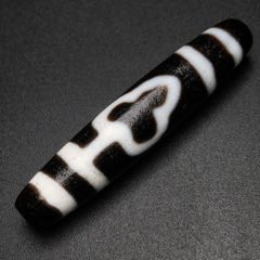 藏區(qū)回流老料高油包漿【菩提樹天珠】(au41765748)_子健老貨