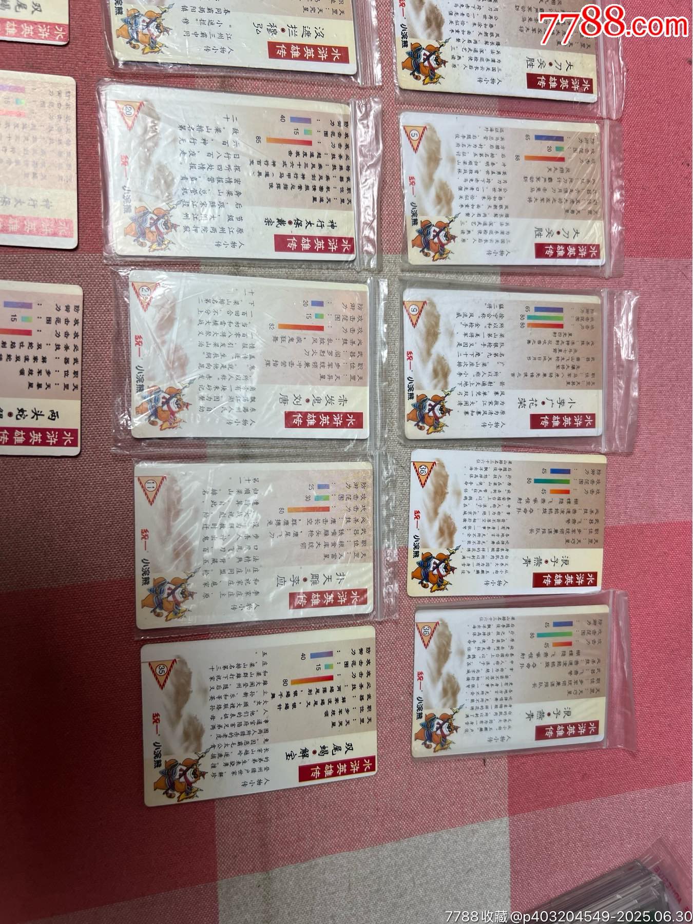 小浣熊水滸卡普卡合拍_價格145元_第9張_