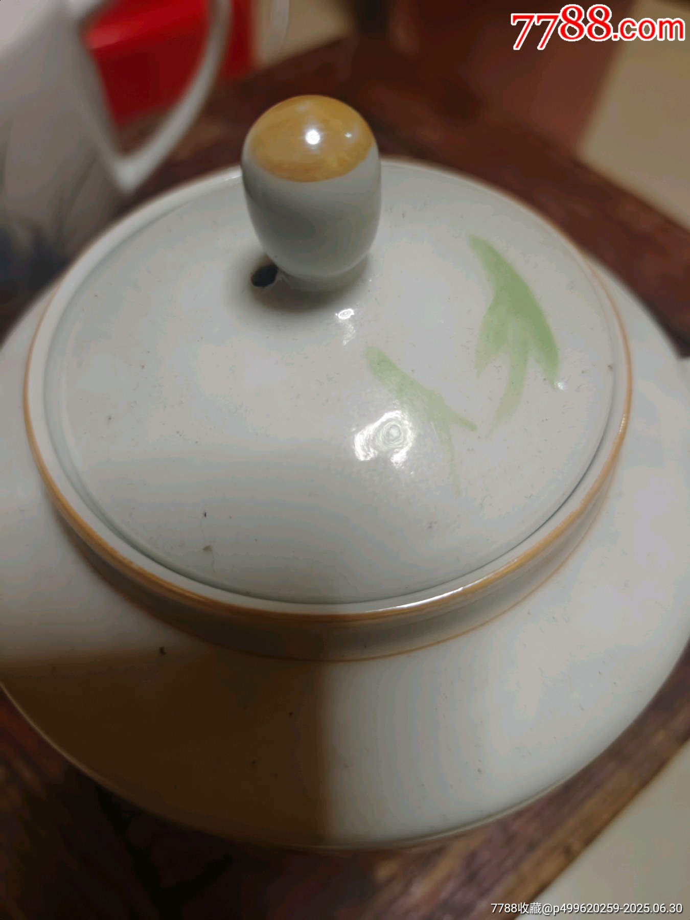 60年代，美品花卉圓壺一對_價格128元_第15張_