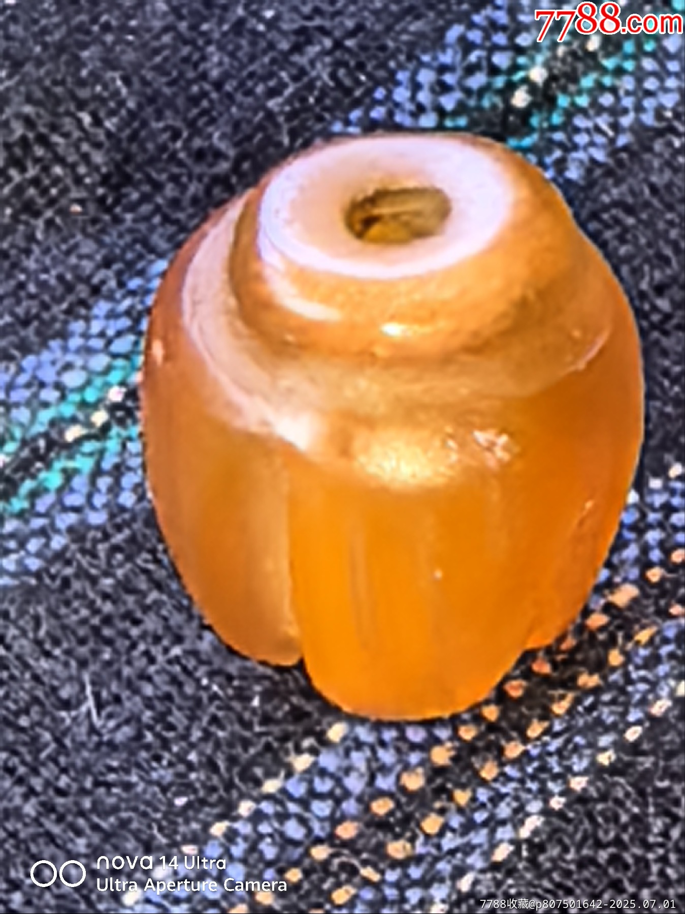 千年瑪瑙雕刻蓮花珠_價(jià)格68元【嘉禾古玩】_第5張_