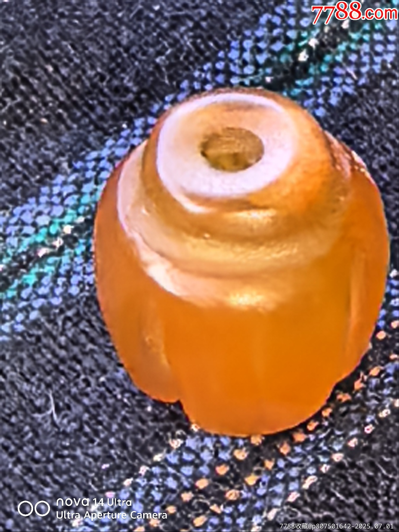 千年瑪瑙雕刻蓮花珠_價(jià)格68元【嘉禾古玩】_第6張_