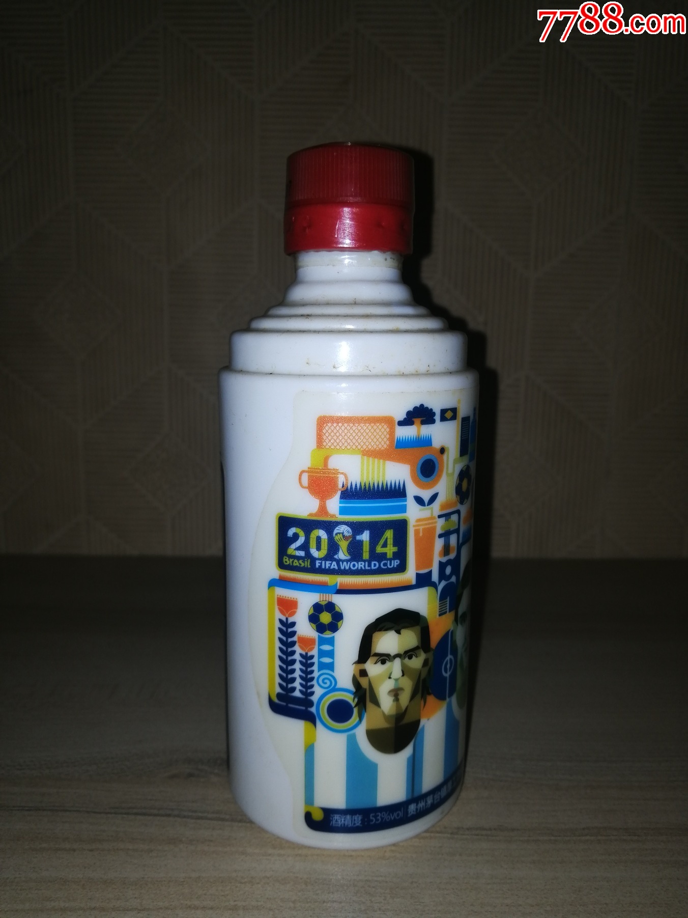 稀缺款（老酒小酒版收藏品鑒）2014年厚工坊世界杯（阿根廷）（品相完美）_價(jià)格120元【小馬哥一線淘貨店】_第2張_
