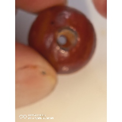 一眼糖心瑪瑙珠子_