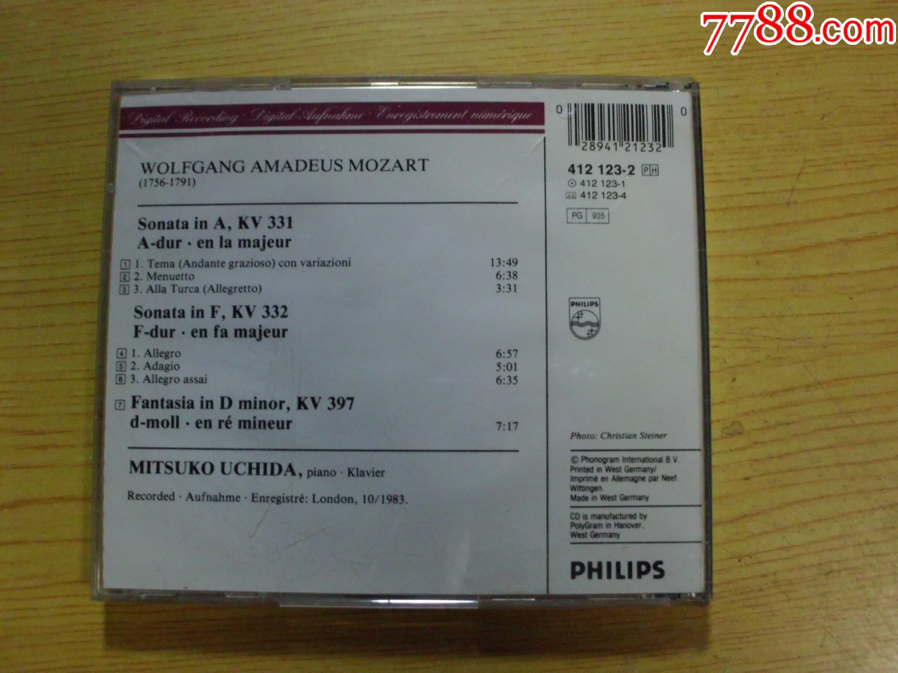 外文CD（半銀圈.封有小粘連）_價格8元_第2張_