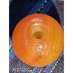 漸變糖心瑪瑙珠子_