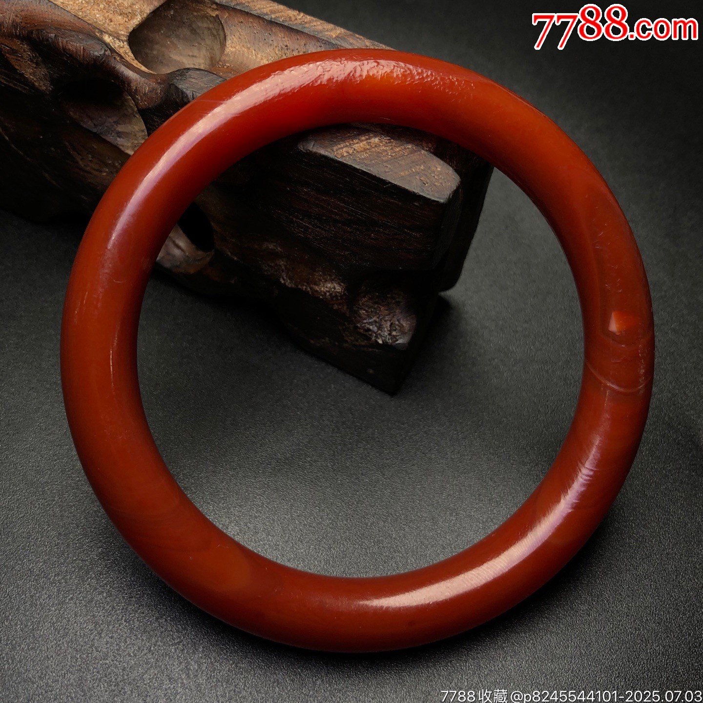 精品吉祥紅瑪瑙手鐲_價(jià)格399元【子健老貨】_第5張_