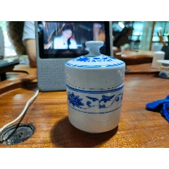 清代雍正时期：青花釉里红鼻烟壶人物__【7788红宝书】