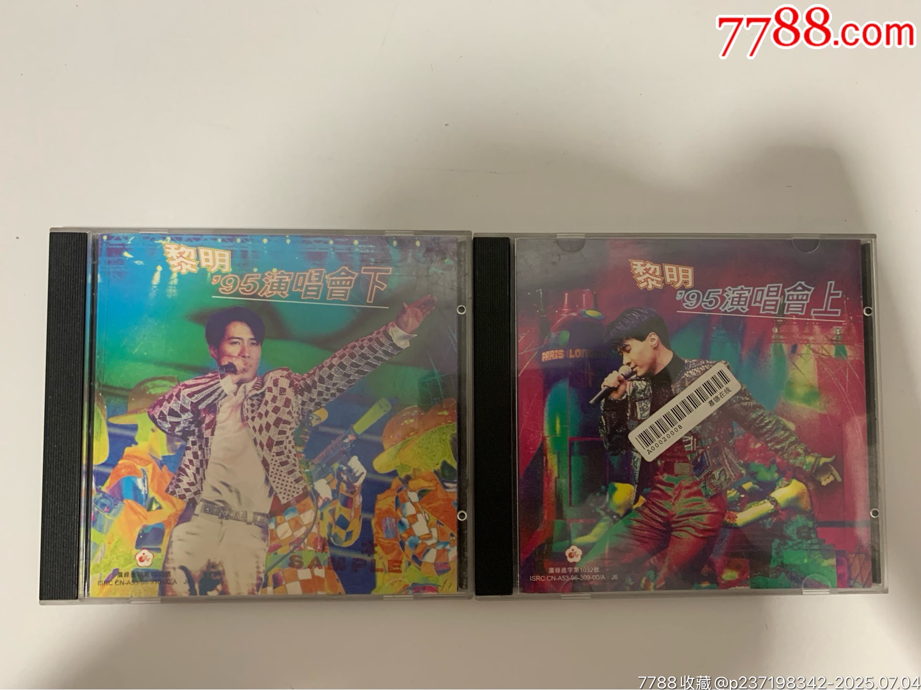 黎明95演唱會(huì)上下集_價(jià)格76元【笑笑店鋪】_第1張_