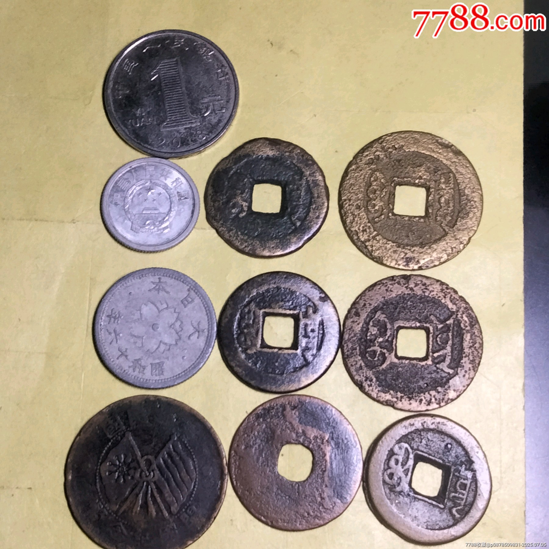 康熙28+共九個(gè)_價(jià)格1元【雙峰山古幣】_第6張_