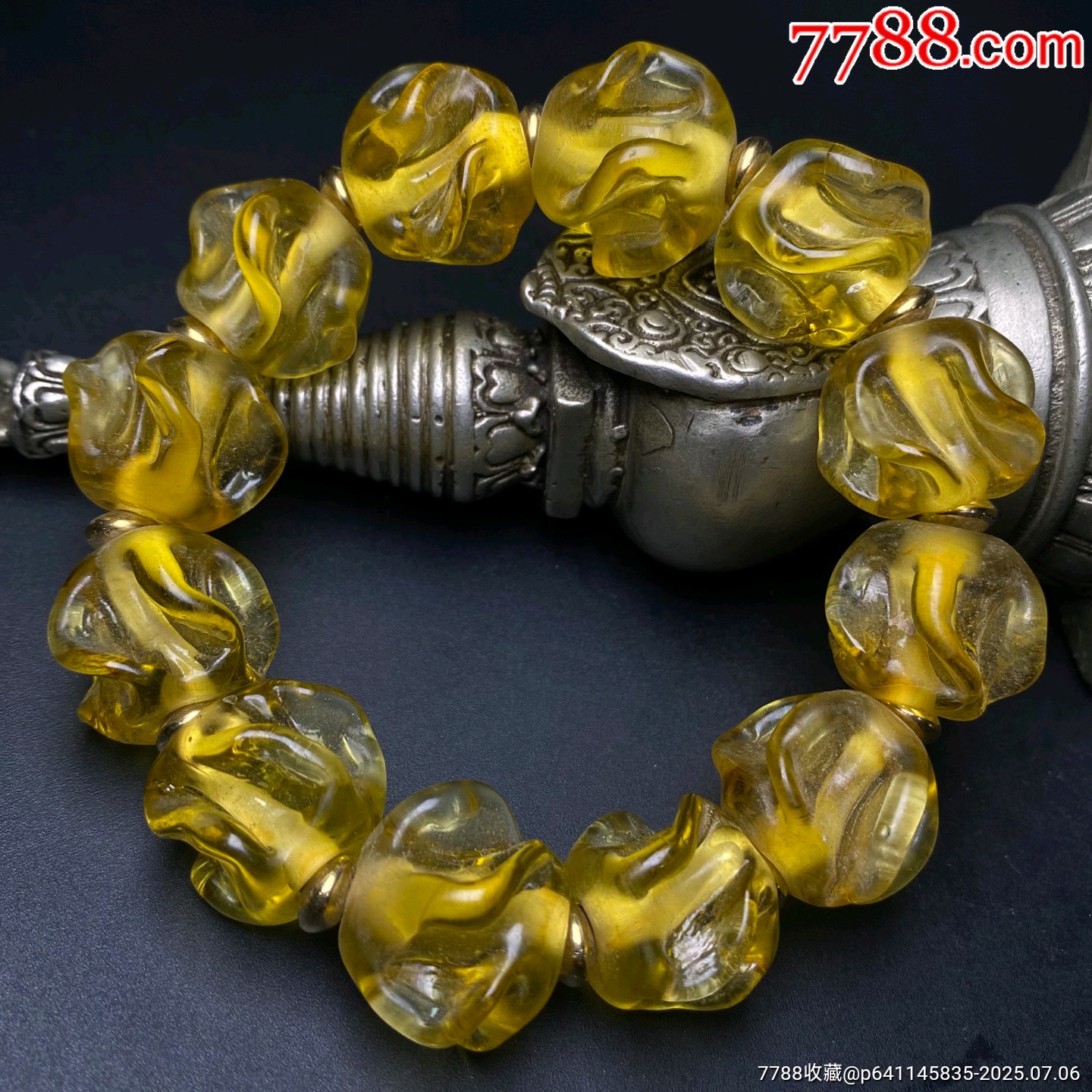 珍藏老琉璃扭轉(zhuǎn)乾坤轉(zhuǎn)運(yùn)珠手鏈_價(jià)格169元_第5張_