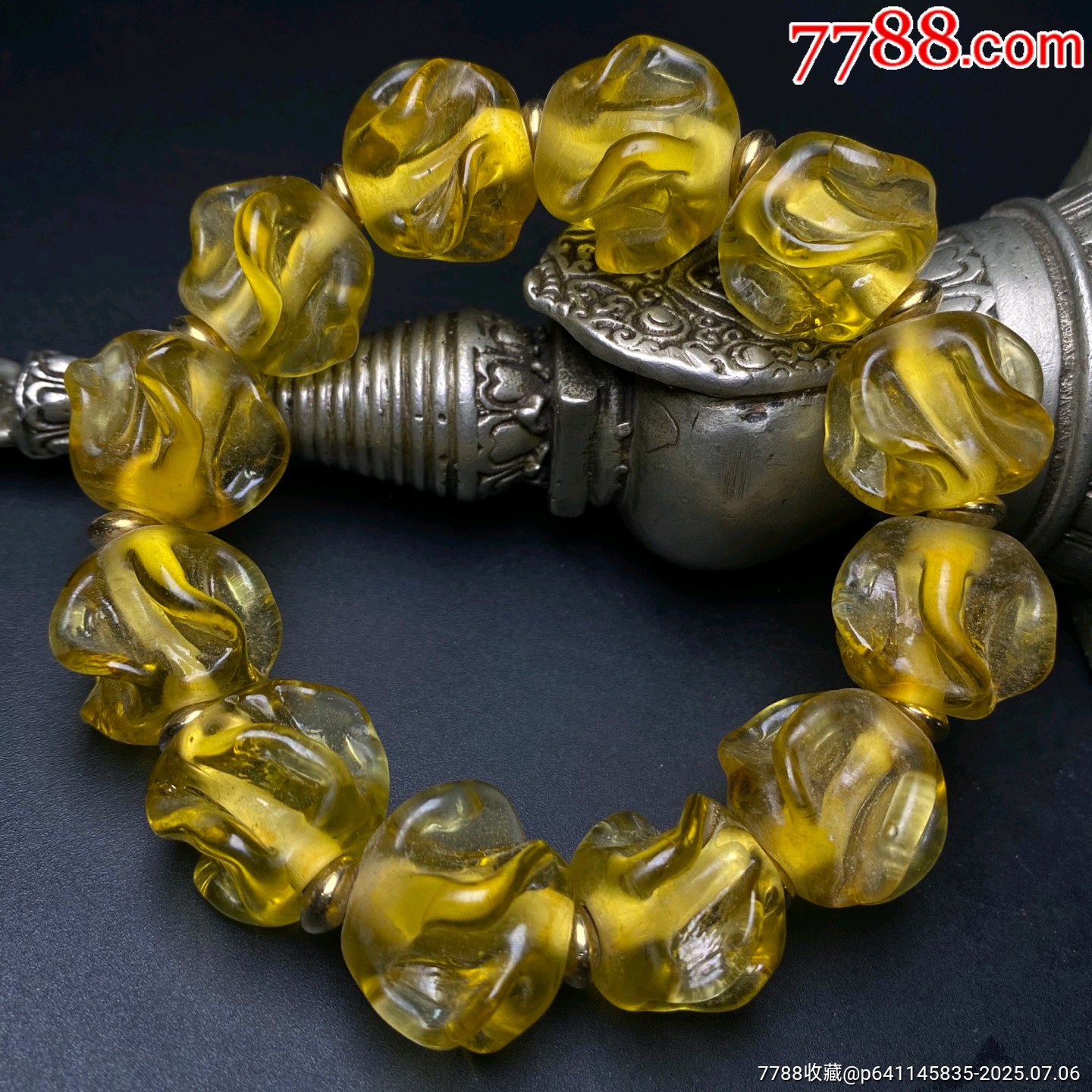 珍藏老琉璃扭轉(zhuǎn)乾坤轉(zhuǎn)運(yùn)珠手鏈_價(jià)格169元_第6張_
