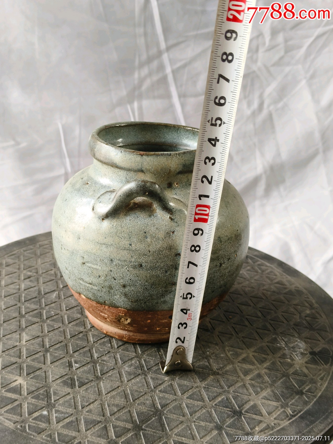 瓷罐【1408】口有殘_價(jià)格50元【羊兒小店】_第5張_