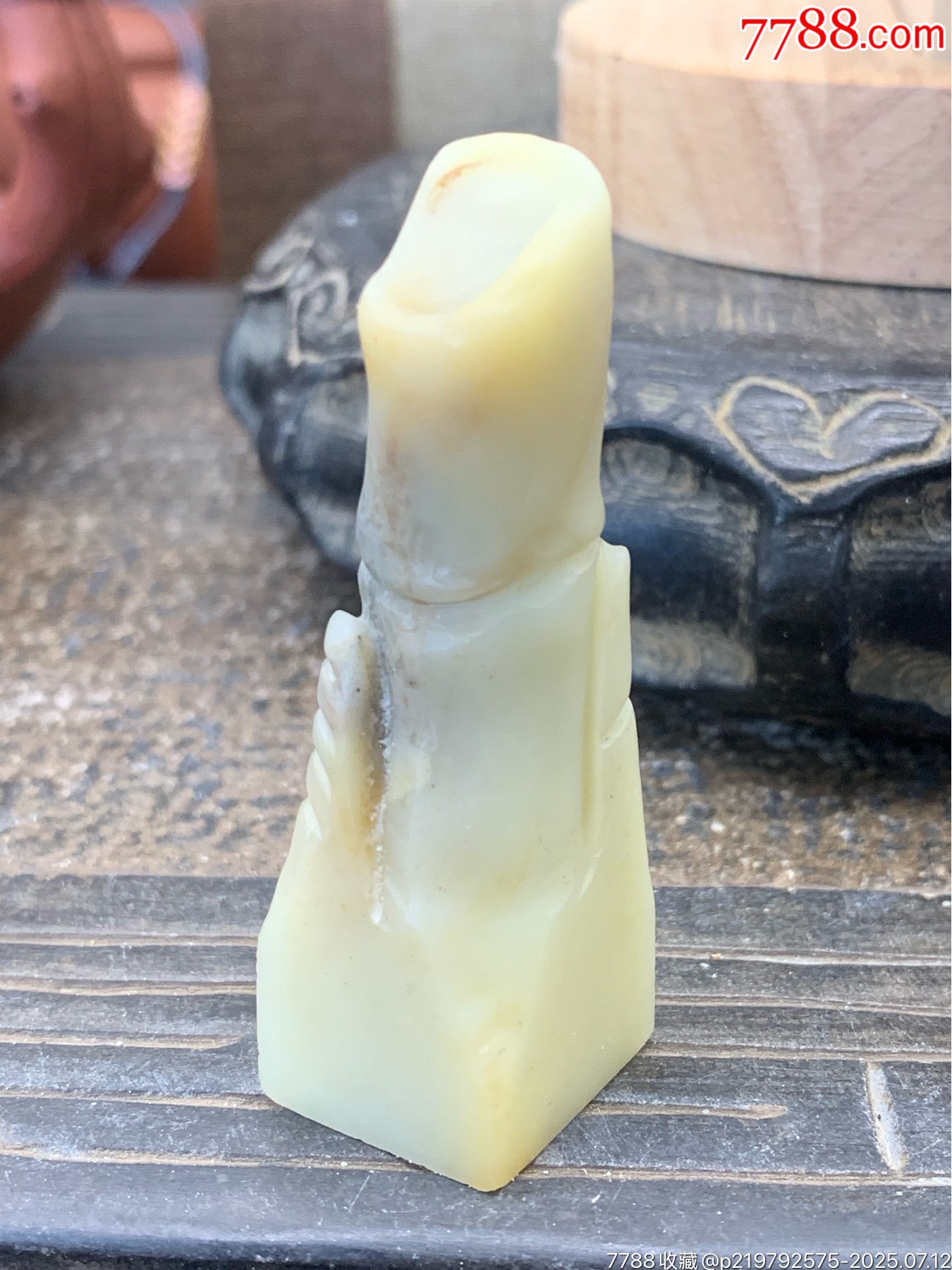 簡介純天然壽山芙蓉石印章_價格20元_第3張_