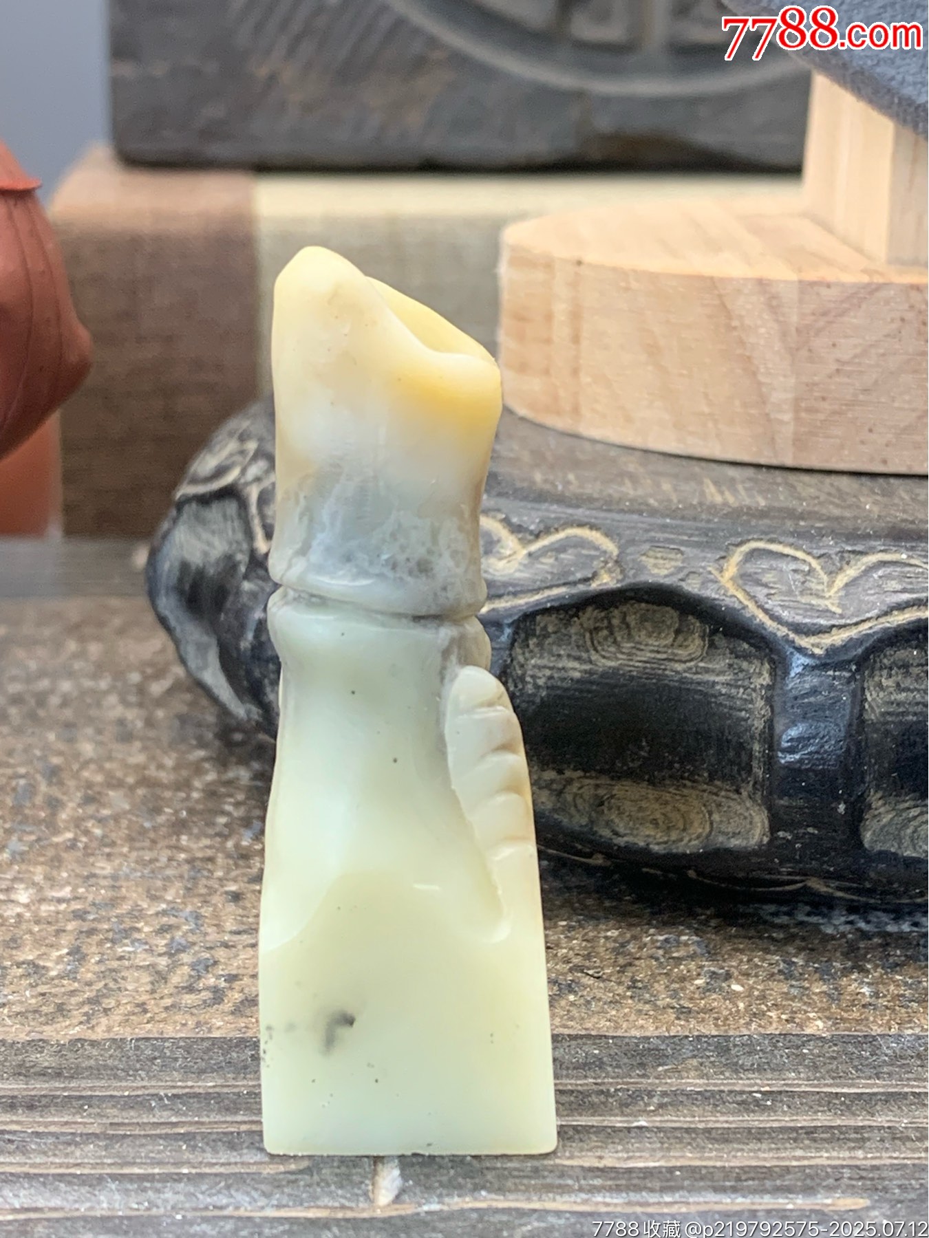 簡介純天然壽山芙蓉石印章_價格20元_第5張_