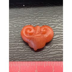 純天然保山南紅如意