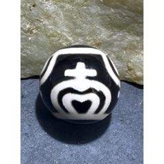 僅此一顆，精品藏傳寶瓶天珠一顆，(zc42118660)_文玩迷福利社