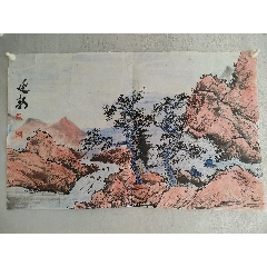 《尹延新先生，保真山水》