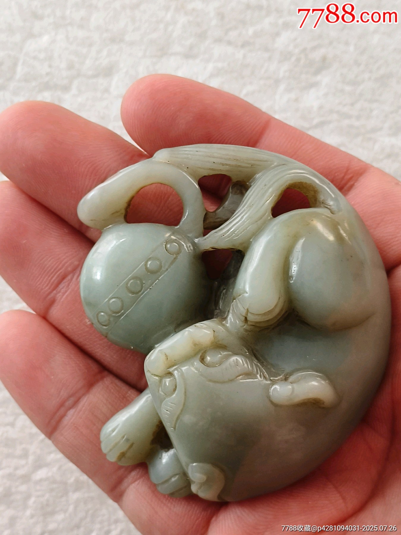 獅子滾繡球掛件，_價格550元【羊兒小店】_第5張_