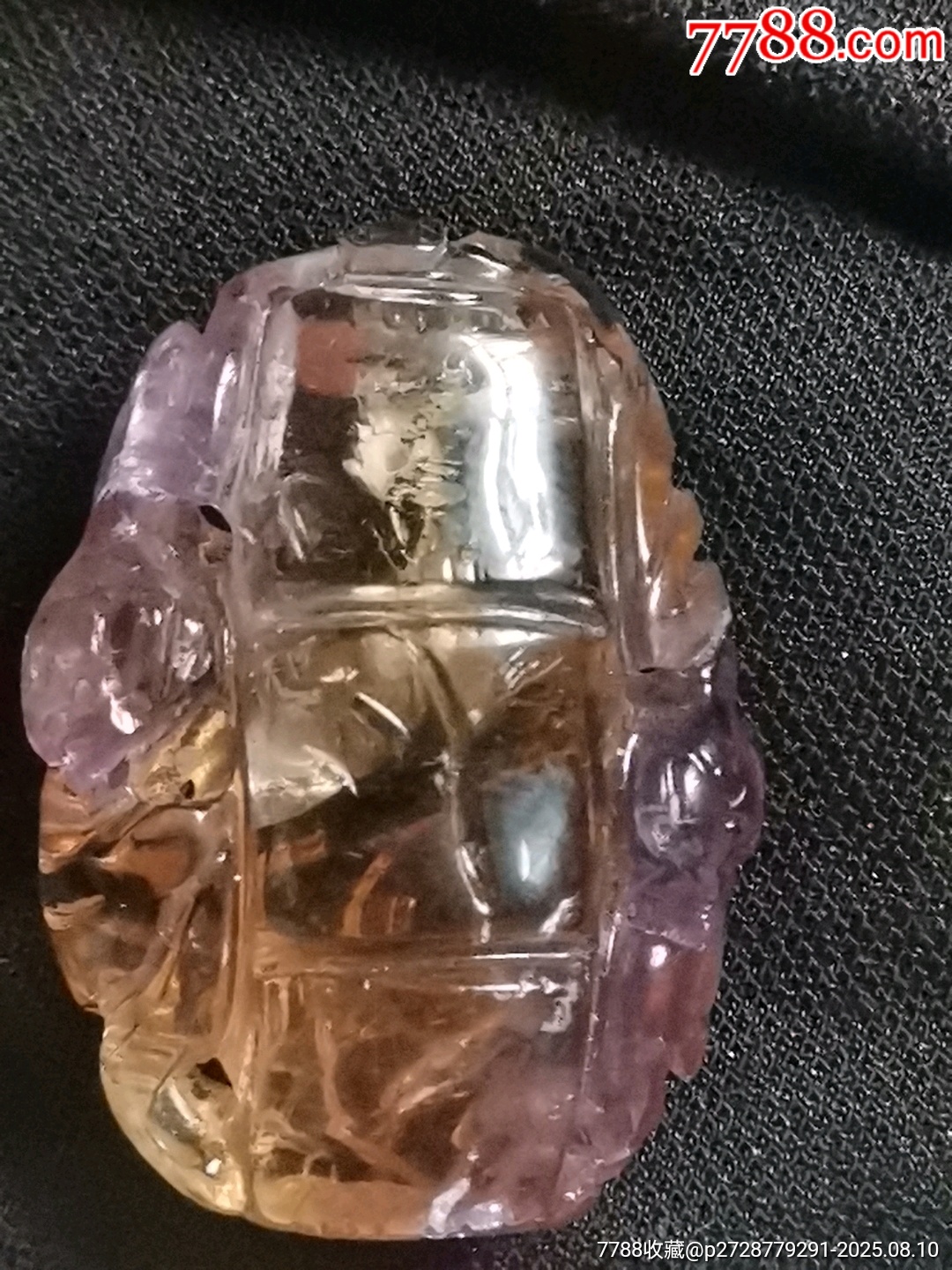 清代碧玺挂件