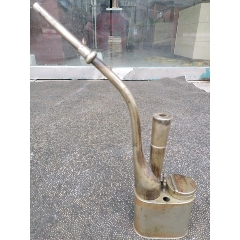 清代带款白铜水烟壶-水烟壶/烟袋-7788旧书网