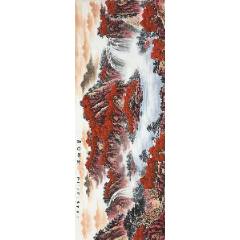 【180×70cm，保真拍卖】著名画家陈克永作品(zc42317143)