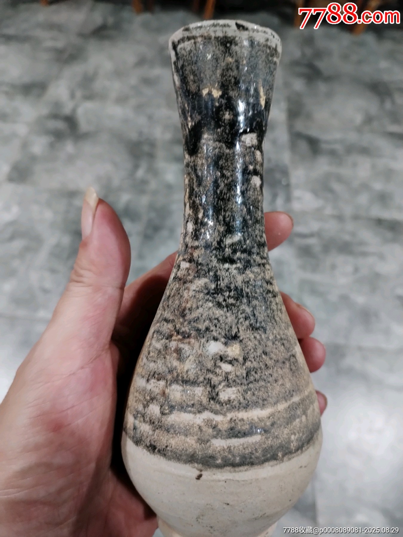 黑釉玉壺春瓶_價格499元_第3張_