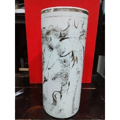 描金帽筒